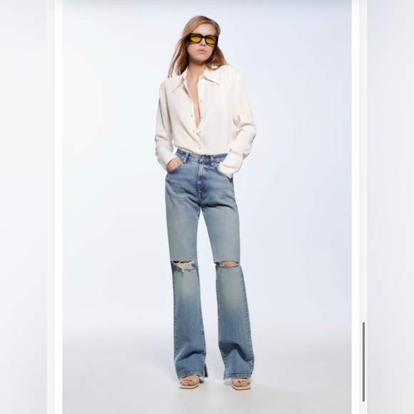 NEW Zara bootcut jeans - Picture 3 of 3
